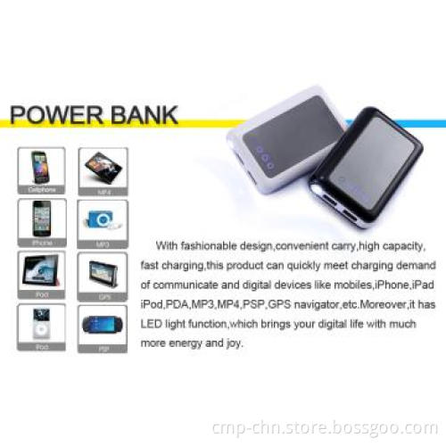 unique design 8400mAh usb travel charger